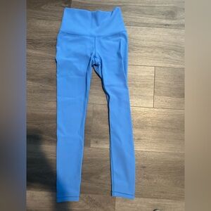 Calia Ribbed Sky Blue Leggings